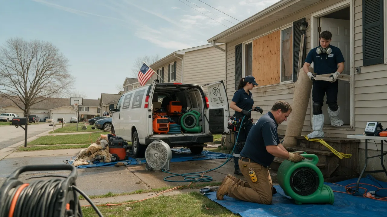 Water Damage Restoration in Alvada, OH near me
